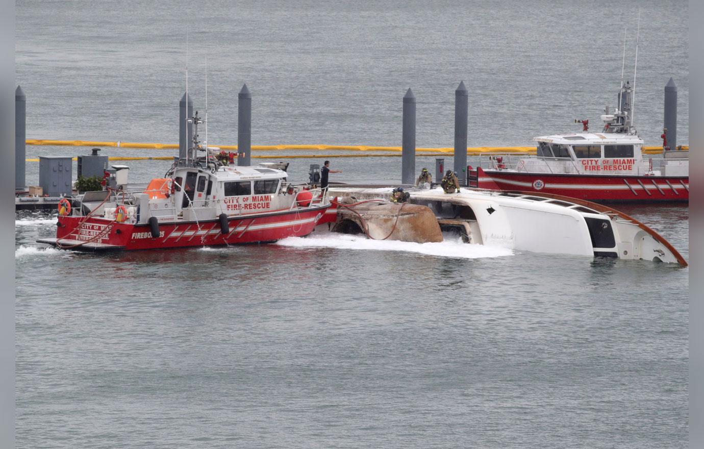 Marc Anthony’s $7 Million Dollar Yacht Catches Fire In Miami