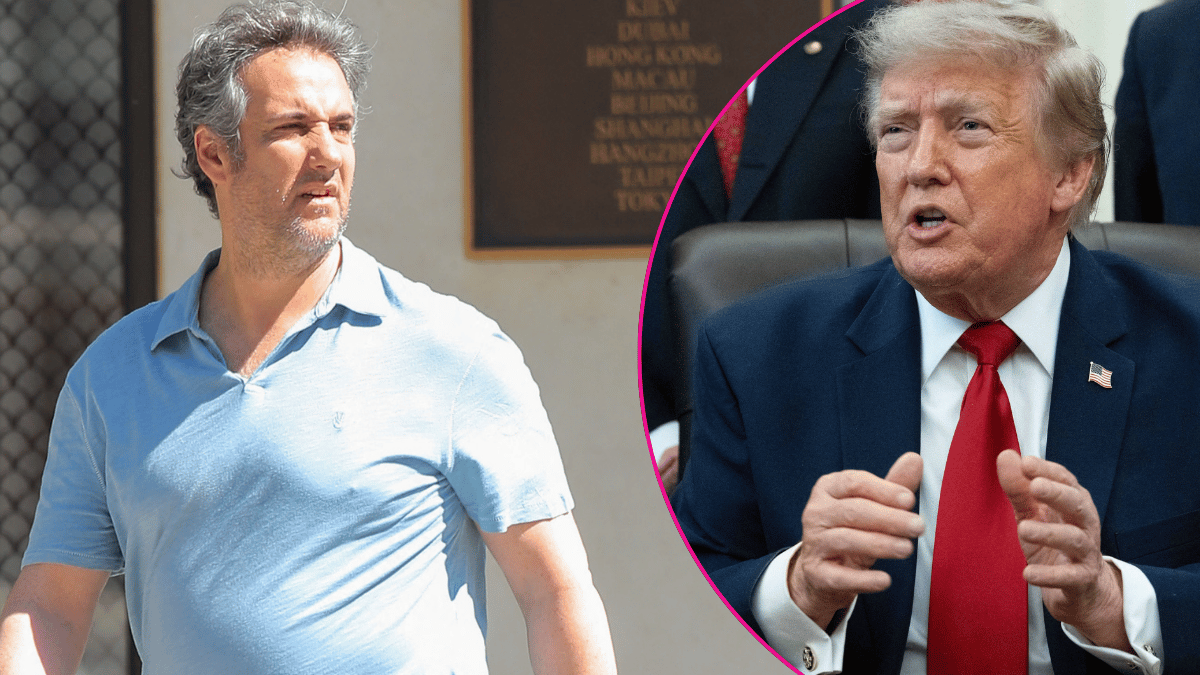 Michael Cohen and Donald Trump