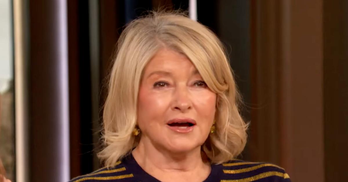 Martha Stewart Makes Inappropriate Confession On 'Drew Barrymore Show'