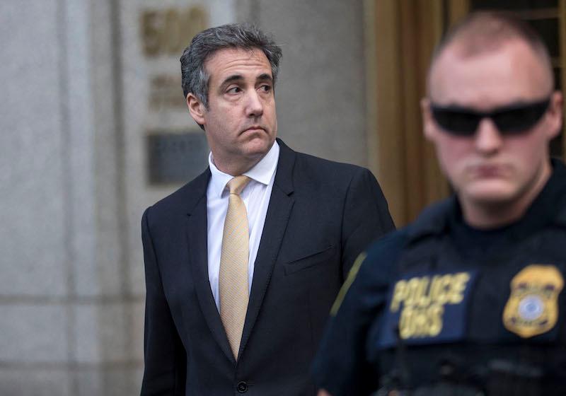 michael cohen hits back donald trump