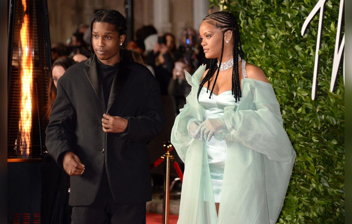 Rihanna Wows in Her Fenty Line at Fashion Awards 2019!: Photo 4396376, 2019 Fashion Awards, ASAP Rocky, Rihanna Photos