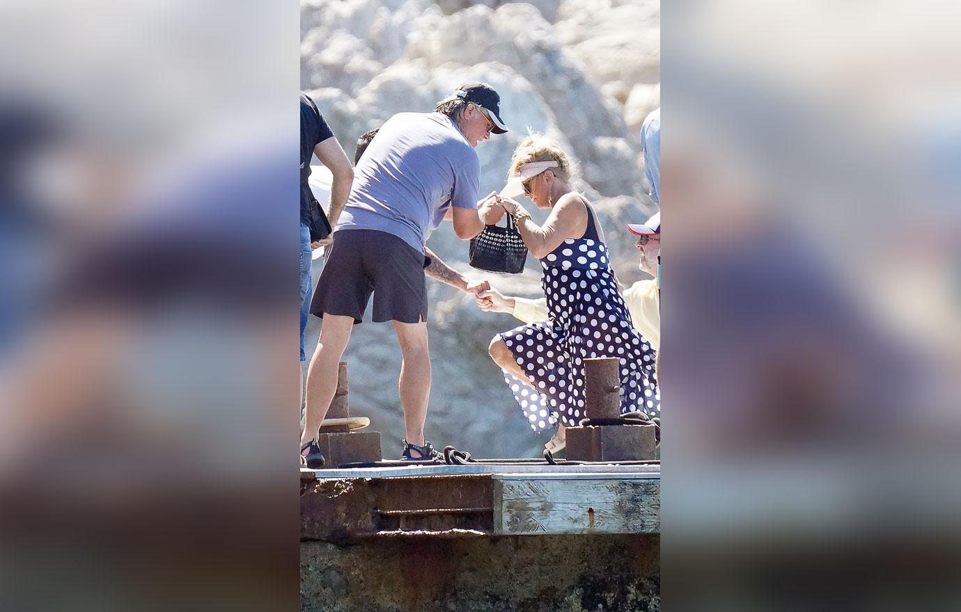 goldie hawn and kurt russell in st tropez