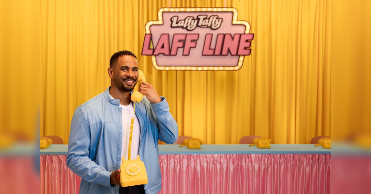 Image of Damon Wayans Jr. recently partnered with Laffy Taffy.