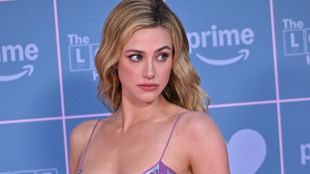 Image of Lili Reinhart revealed she had dreamed of wearing Brittany Murphy's 'Uptown Girls' dress since first seeing it when she was 7 years old.