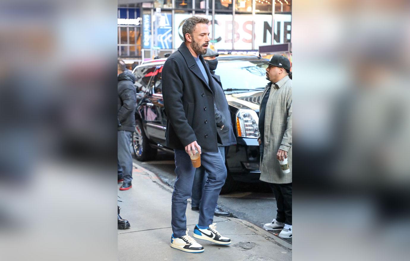 ben affleck is seen outside good morning america