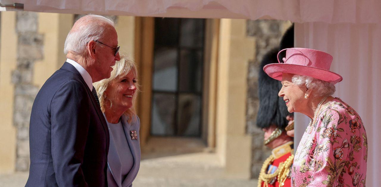 queen elizabeth insistent serving president joe biden