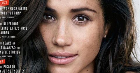 Vanity fair meghan markle prince harry feature