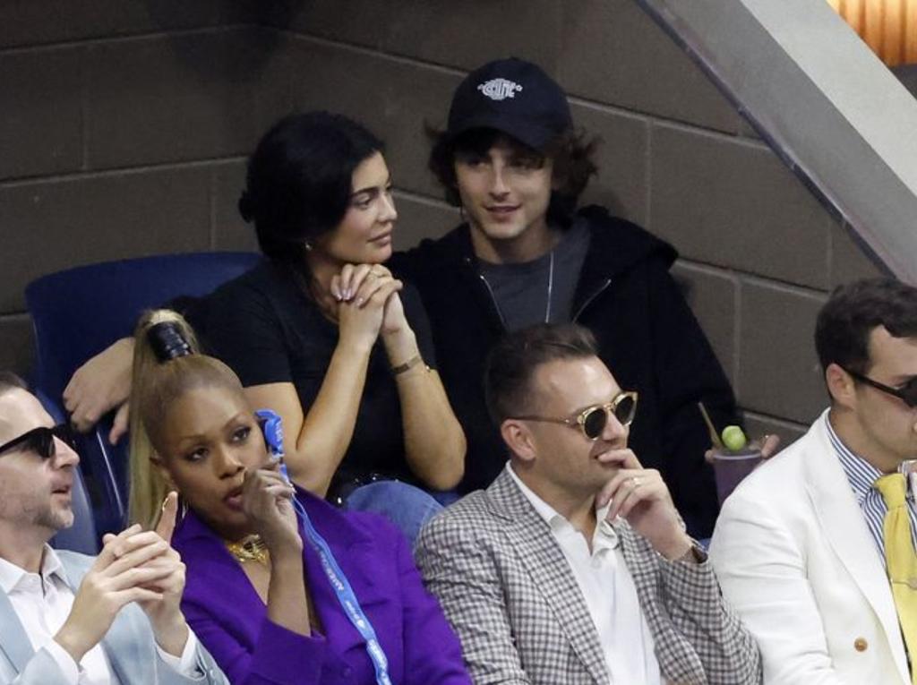 Kylie Jenner Kisses Timothee Chalamet At Us Open Finals Photos 8467