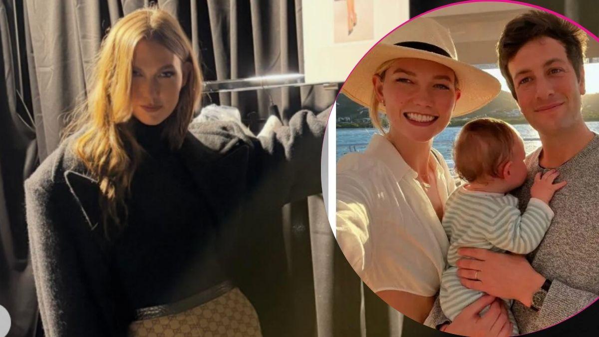 image of Karlie kloss, inset of jared Kushner and Karlie kloss