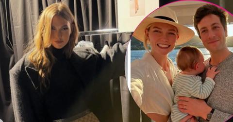 image of Karlie kloss, inset of jared Kushner and Karlie kloss