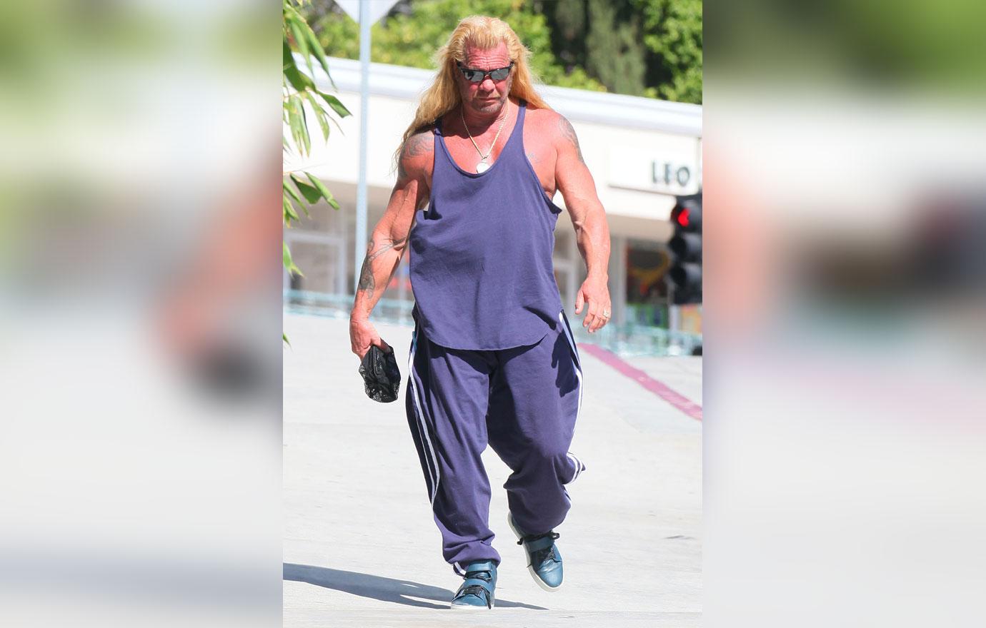 Duane 'Dog' Chapman Working Out