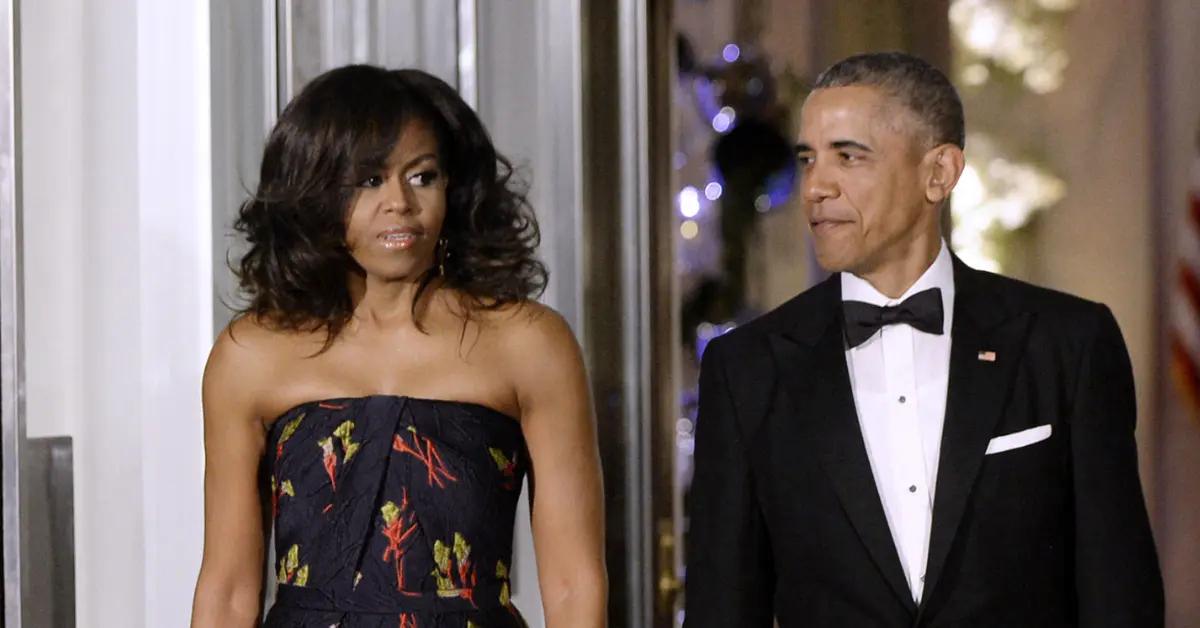 image of Barack and Michelle Obama have made light of rumors about their marriage.