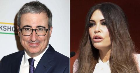 Photo of John Oliver and Kimberly Guilfoyle