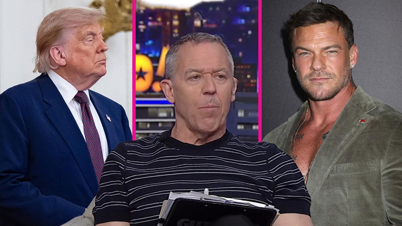 Donald Trump ,Greg Gutfeld ,Alan Ritchson