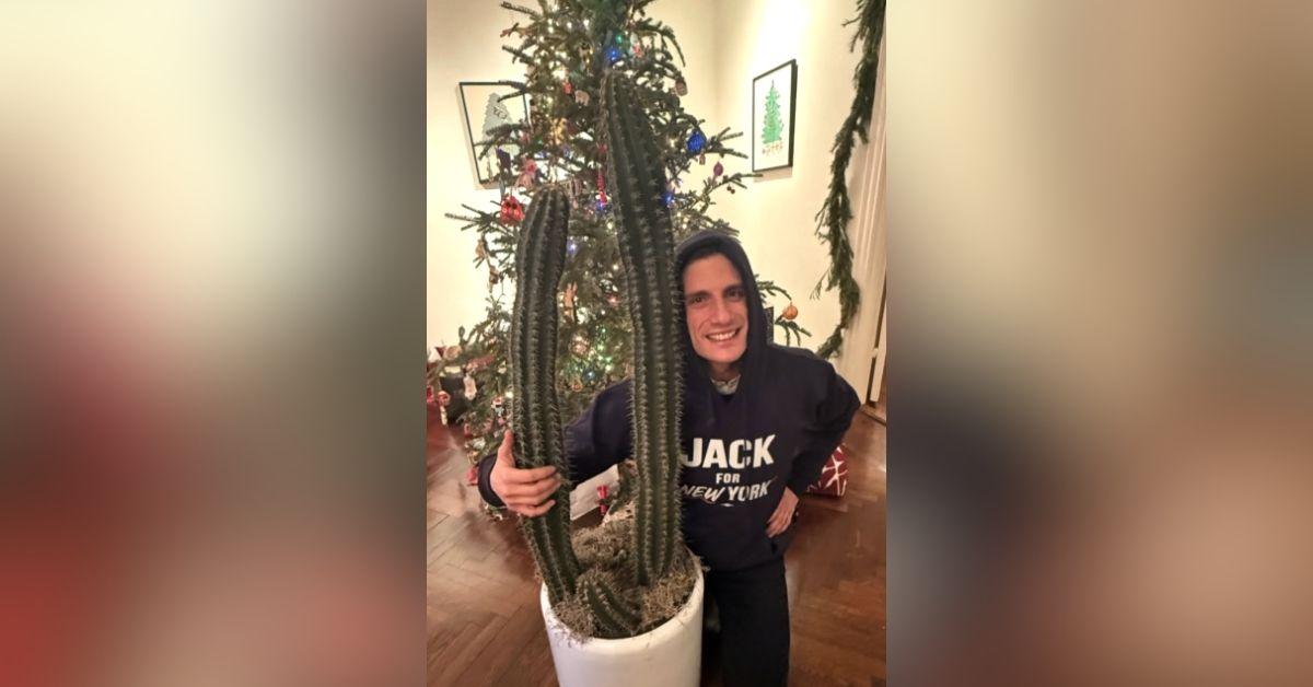 Image of Jack Schlossberg was visibly upset at his sister's funeral.