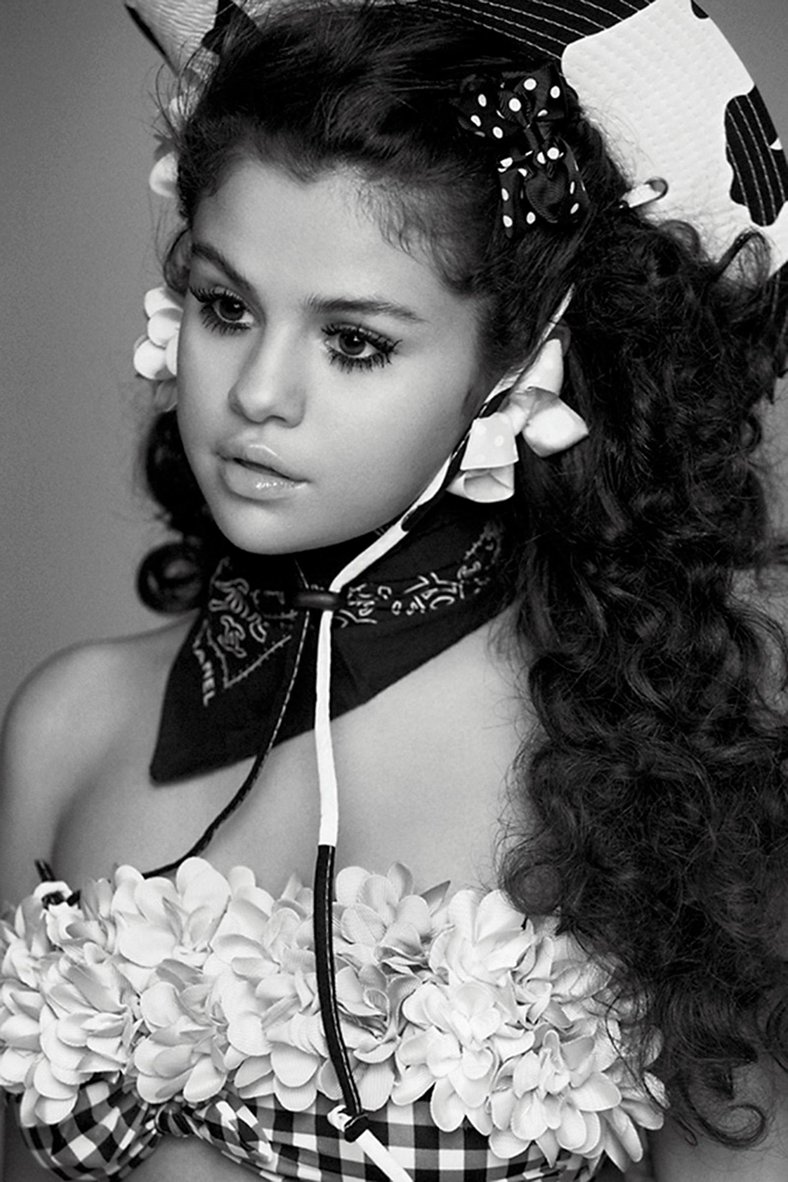 Selena Gomez goes topless for V Magazine’s Feb cover **USA ONLY**