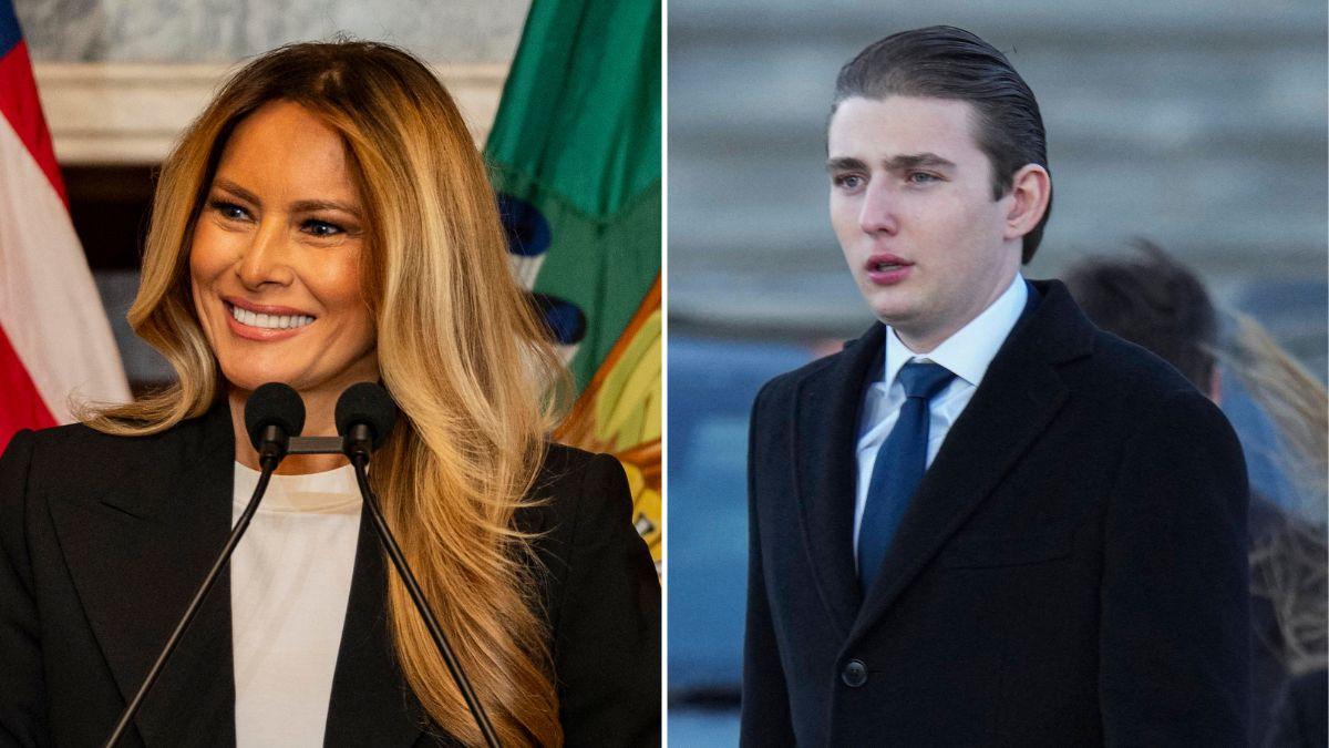 BarronTrump,Melania Trump