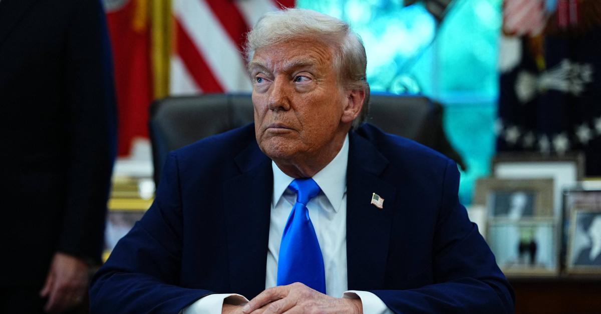 Image of Donald Trump was outraged after Canada broadcasted an anti-tariff commercial.