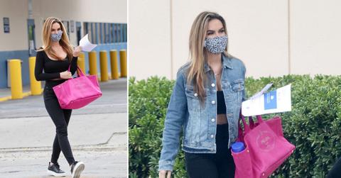 selling sunset star chrishell stause spotted at california dmv