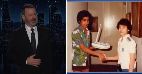 Photo of Jimmy Kimmel and Cleto Escobedo III.