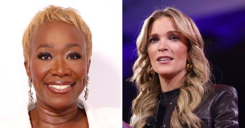 Split photo of Joy Reid and Megyn Kelly.