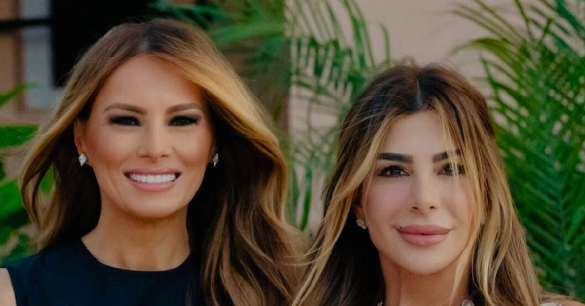 Photo of Melania Trump and Siggy Flicker