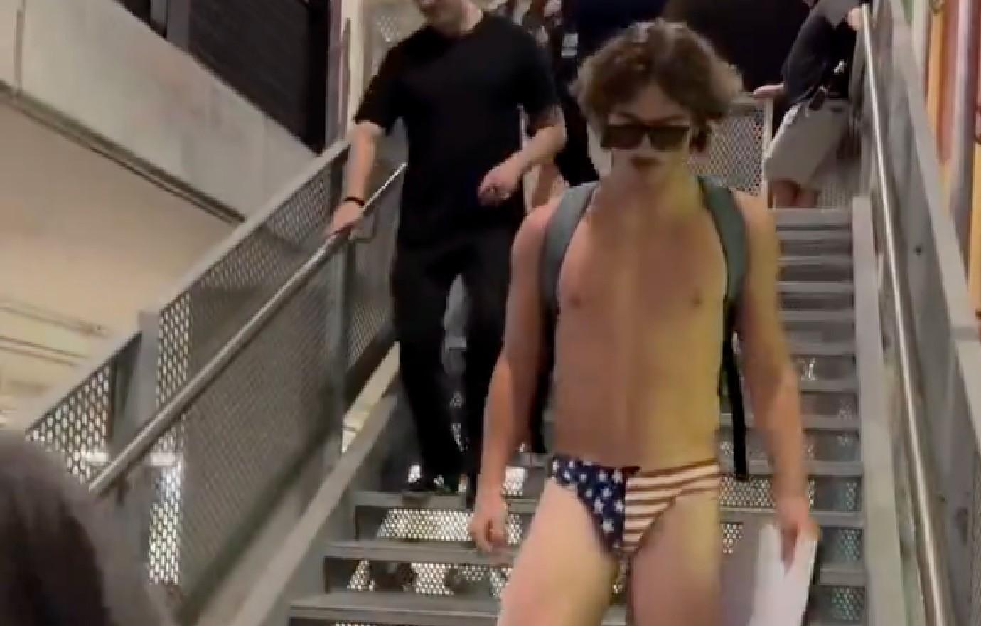 benson boone accused queer baiting ohio concert only speedo watch