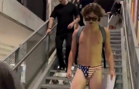 Benson Boone Accused Of 'Queer Baiting' After Wearing A Speedo: Watch