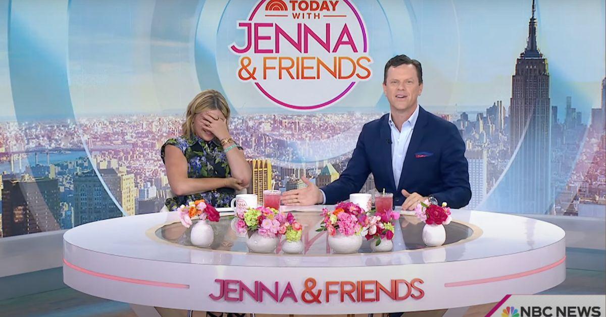 jenna bush hager in trouble willie geist cursing live tv