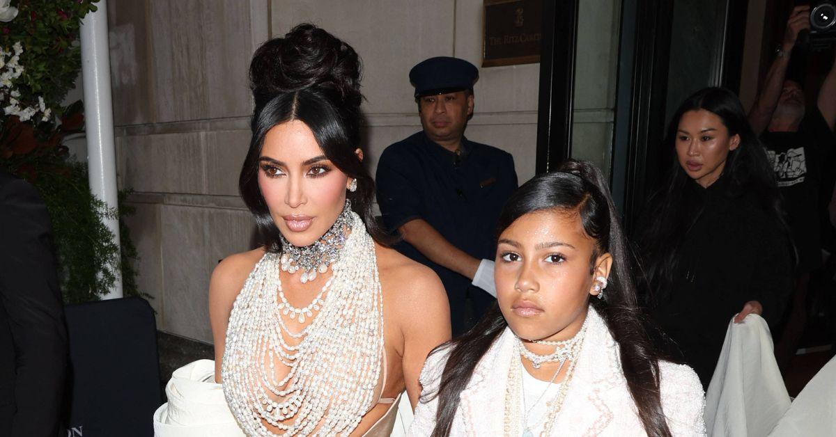 Kim Kardashian Wears Beaded Dress To Met Gala 2023