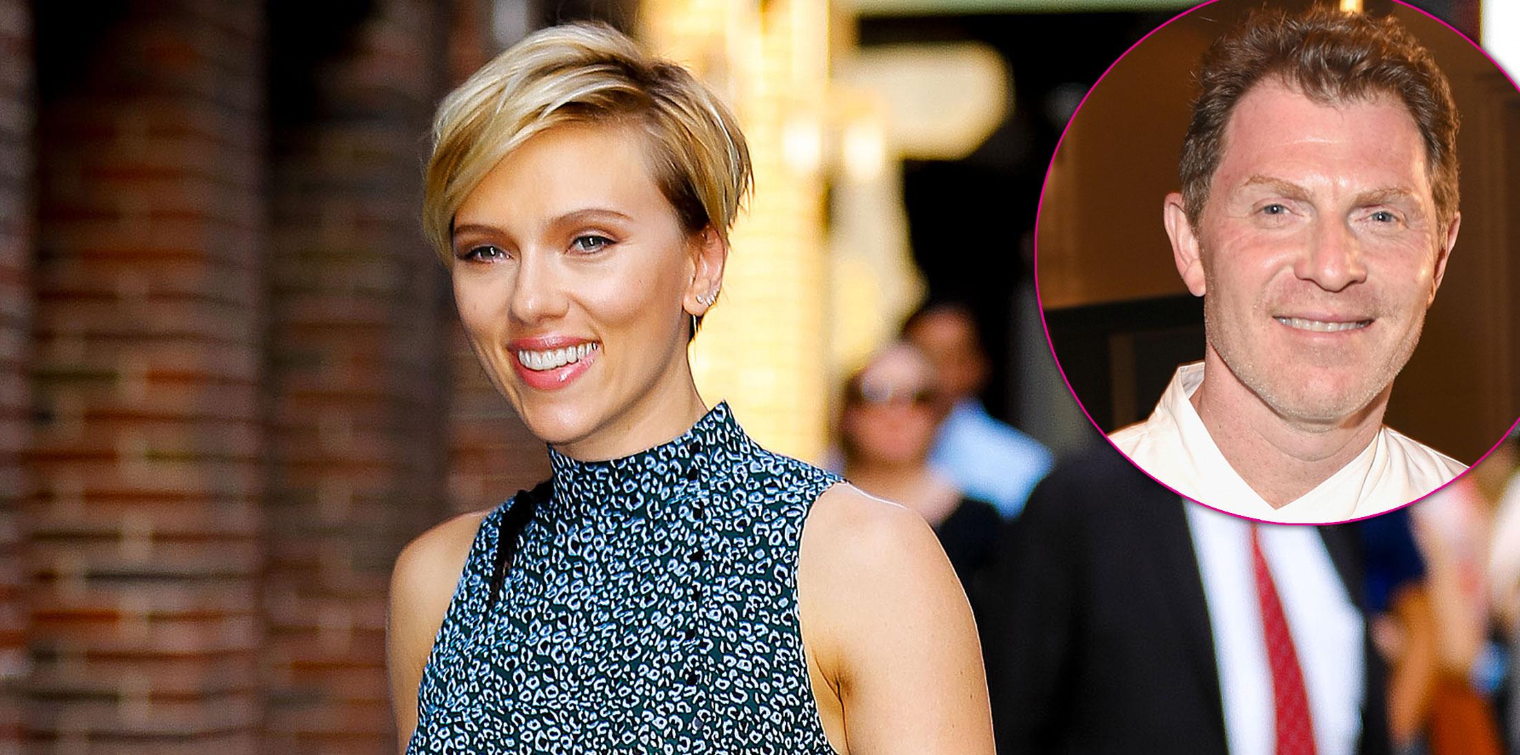 Scarlett Johansson Bobby Flay Dinner Colin Jost Long