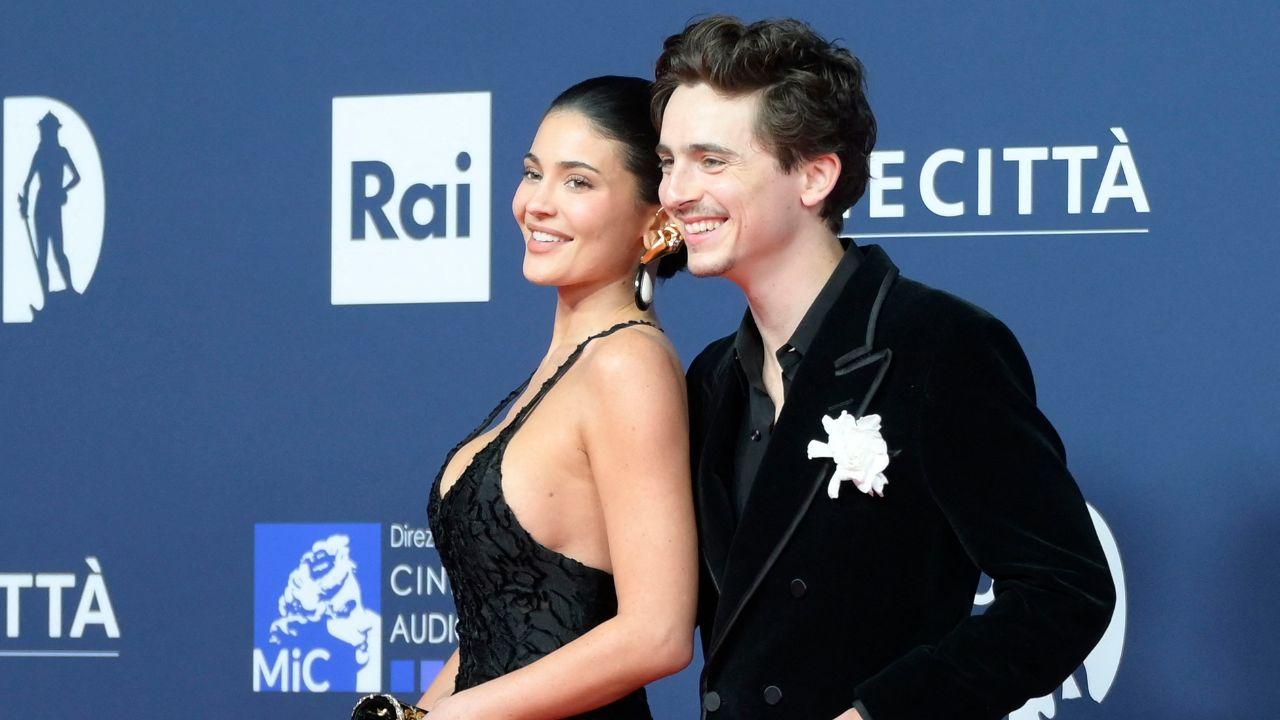 Image of Kylie Jenner and Timothée Chalamet continued to support each other while navigating their busy careers and time apart.