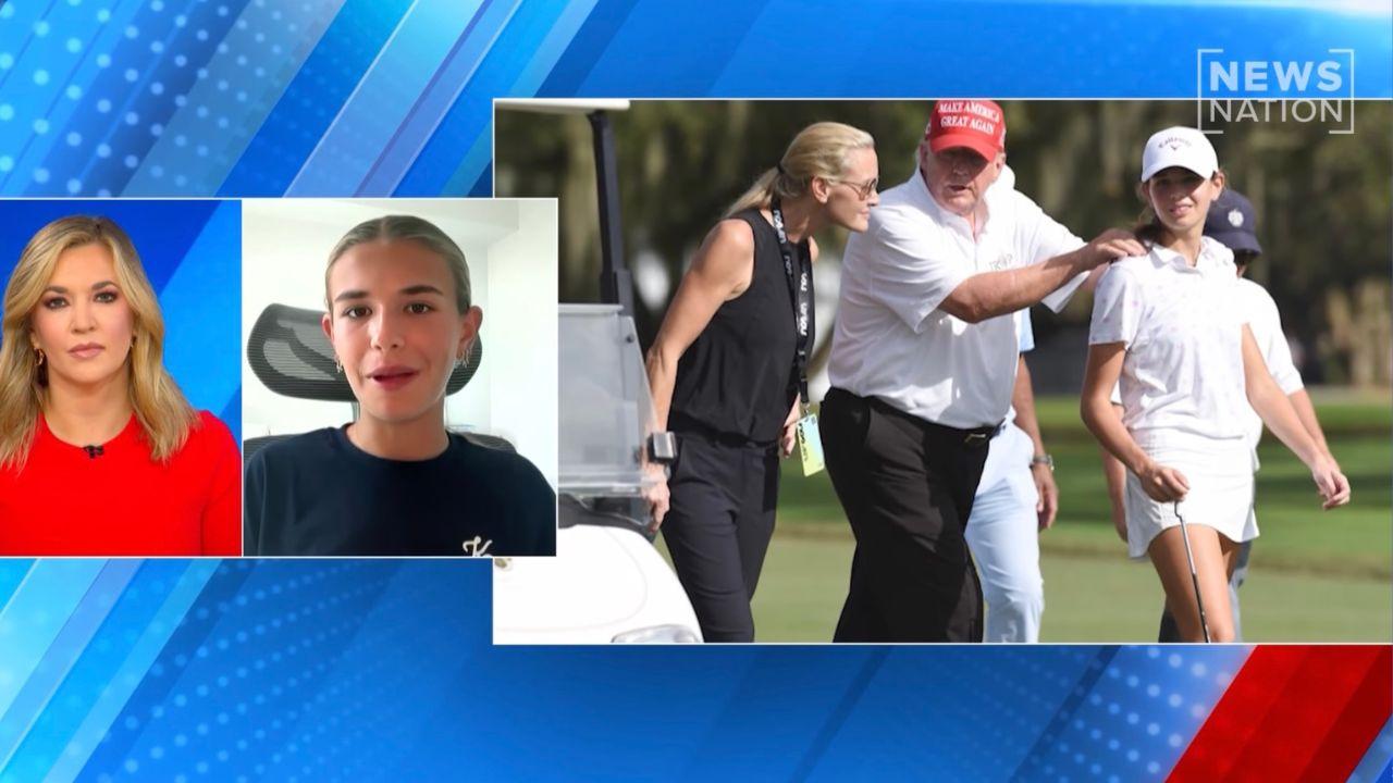 image of kai and Donald trump 