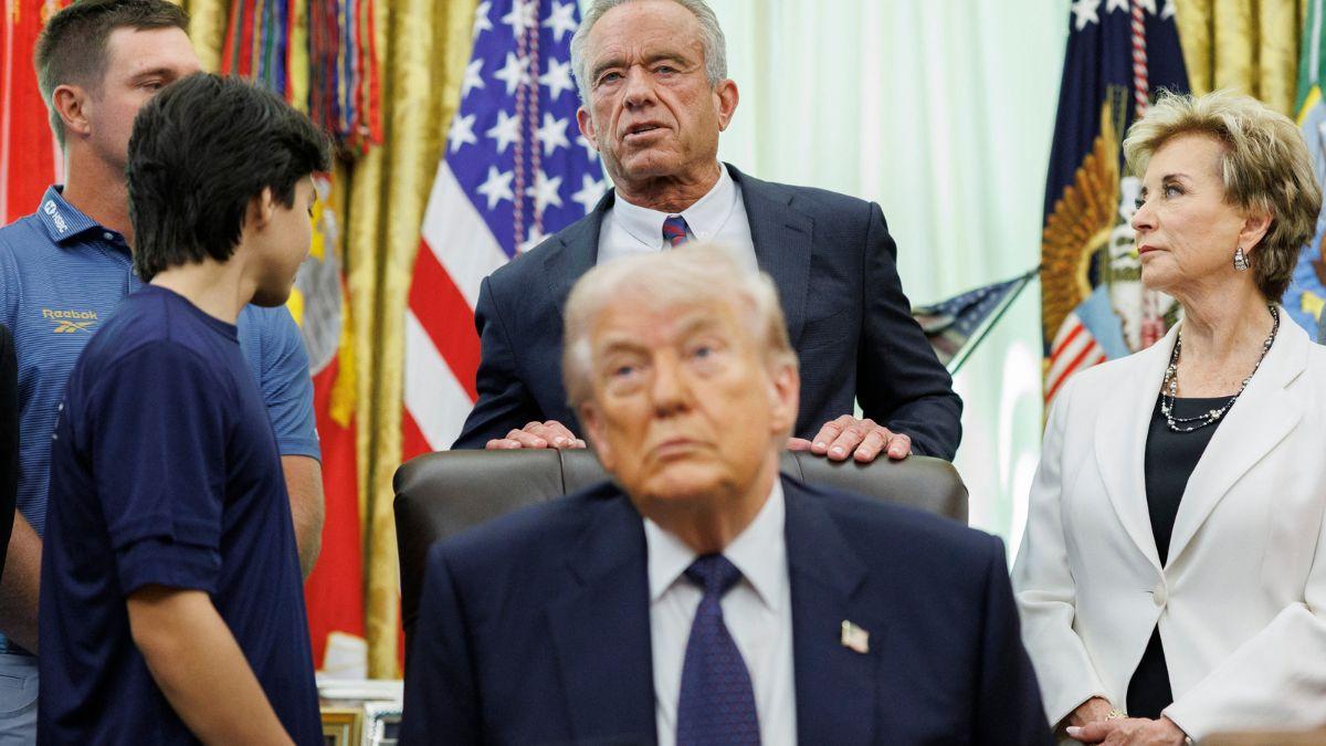 Photo of Donald Trump joked that he works out 'about one minute a day.'