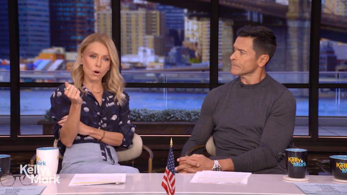 Image of Kelly Ripa called it 'wild' that people are 'delving into Botox younger and younger.'