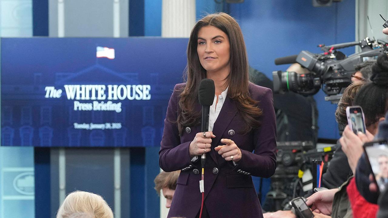 photo of Kaitlan Collins got press access through the UN.