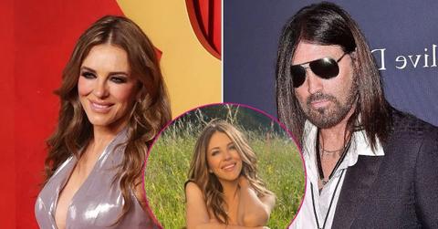Photo of Billy Ray Cyrus and Elizabeth Hurley.
