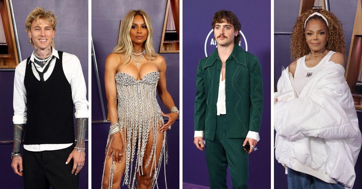 american music awards  best worst dressed celebrities