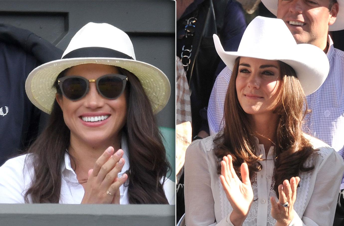 Meghan Markle Kate Middleton Matching Outfits