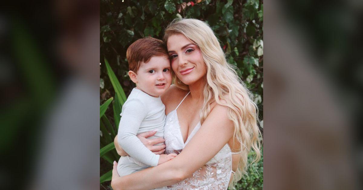 meghan trainor flaunts chest implants celebrating son birthday photos