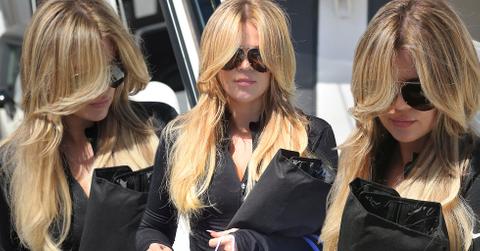 Khloe kardashian blone