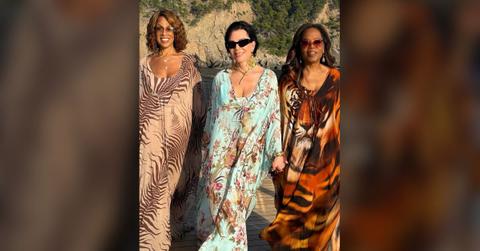 Photo of Gayle King, Kris Jenner and Oprah Winfrey