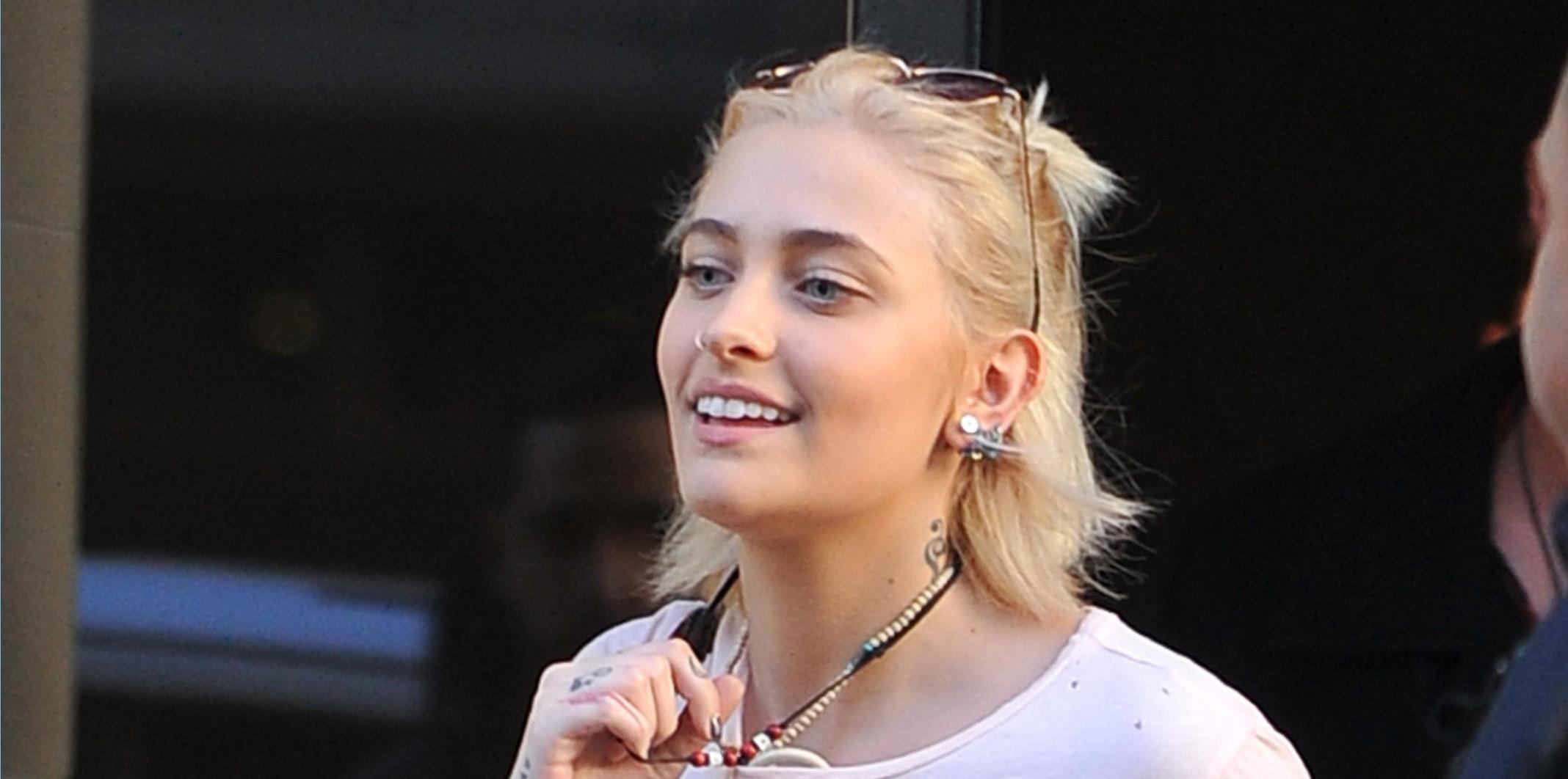 Paris Jackson and boyfriend make tourists of themselves in France