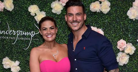 Jax Taylor And Brittany Cartwright Pose On A Red Carpet