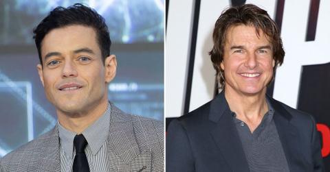 Photo of Rami Malek/Tom Cruise