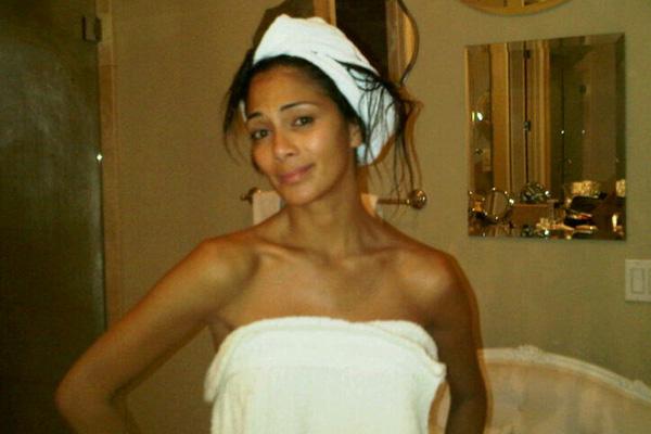 Nicole sherzinger towel