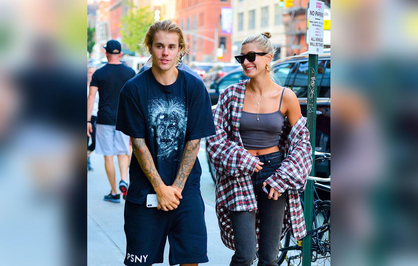 Hailey Baldwin and Justin Bieber