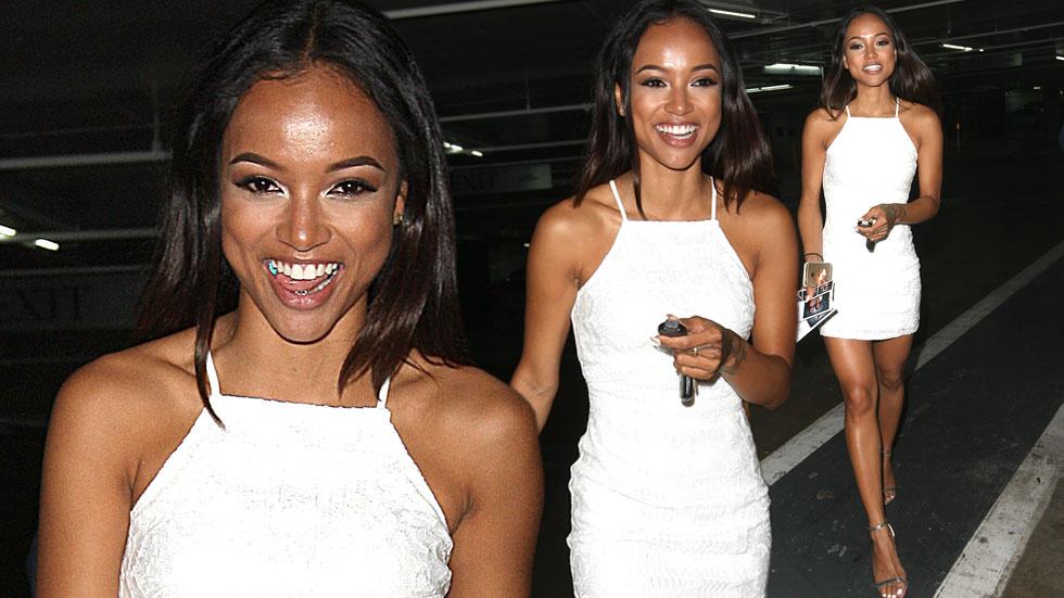 Karrueche tran sexy dress