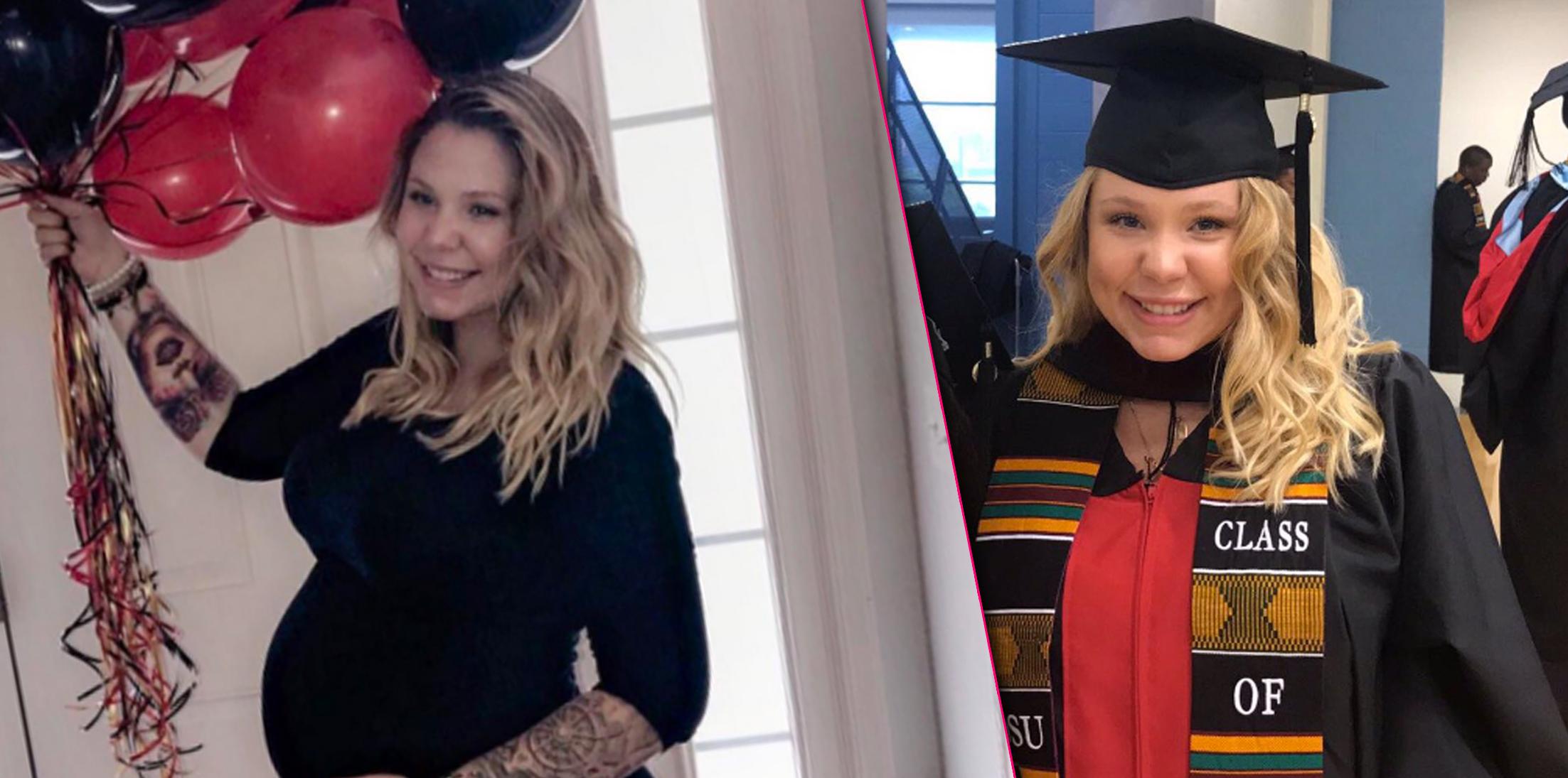 Kailyn lowry pregnant college graduation baby daddy h