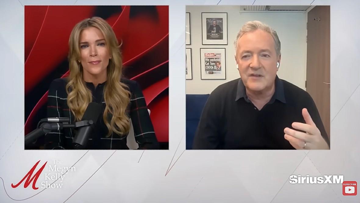 image of Piers Morgan called out Anderson Cooper in a new interview. 